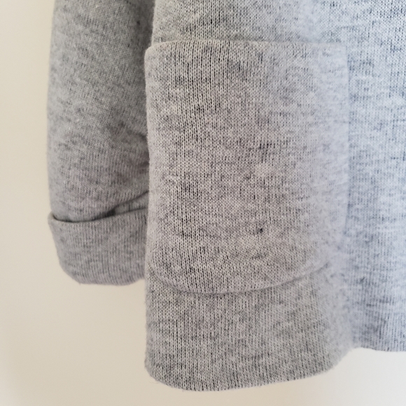 Anthro Cartonnier Wool Blend Grey Blazer Large - Picture 7 of 8